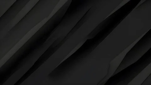 Flat design abstract background with black shapes Stock Illustration