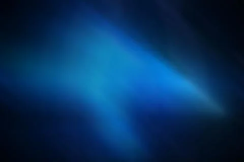 Flat design abstract glowing blue polygonal form is radiating smooth gradient Stock Photos