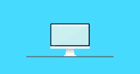Flat design animation of Digital marketing, Email newsletter marketin Stock Footage 130148059