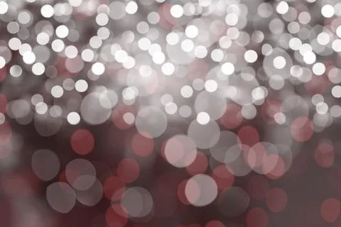 Flat design bokeh light pattern is spreading soft white and muted red circles Stock Illustration