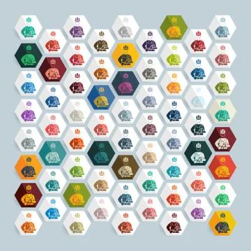 Flat design: builder Stock Illustration