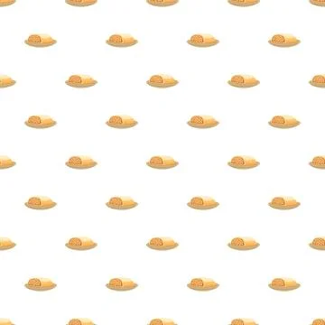 Flat design burrito pattern for mexican food wrapping Stockillustratie
