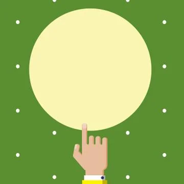 Flat design business Vector Illustration Empty copy space text for Ad website 스톡 일러스트