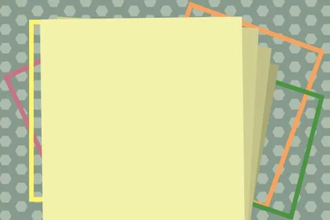 Flat design business Vector Illustration Empty template esp isolated Minimalist Stock Illustration