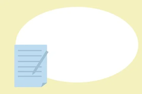 Flat design business Vector Illustration concept Empty template copy space text Stock Illustration