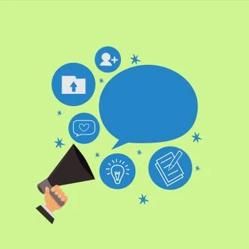 Flat design business Vector Illustration Empty template for Layout for Stock Illustration