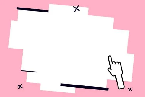 Flat design business Vector Illustration Empty copy space text for Ad website 스톡 일러스트