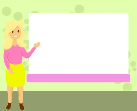 Flat design business Vector Illustration Empty template for Layout for Stock Illustration