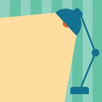 Flat design business Vector Illustration concept Empty template copy space text Illustrazione stock