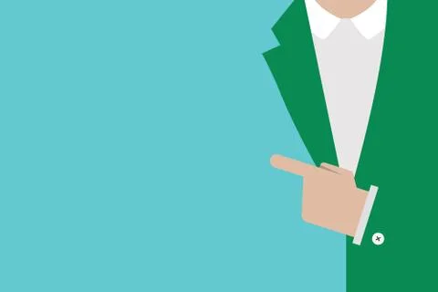 Flat design business Vector Illustration Empty template for Layout for Stock Illustration