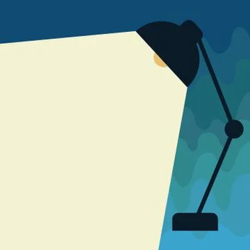 Flat design business Vector Illustration Empty copy space text for Ad website Illustrazione stock