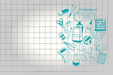 Flat design business Vector Illustration concept Empty template copy space 스톡 일러스트