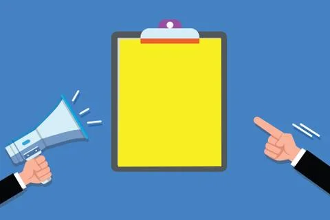 Flat design business Vector Illustration concept Empty copy space modern Stock Illustration