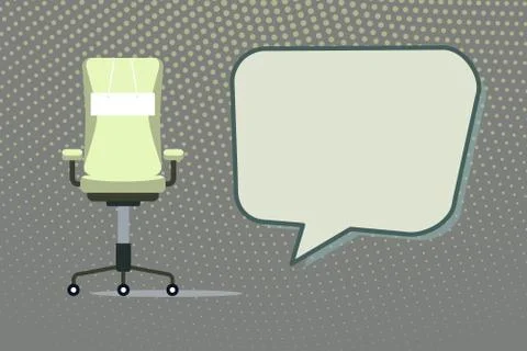 Flat design business Vector Illustration concept Empty copy text for esp Web Stock Illustration