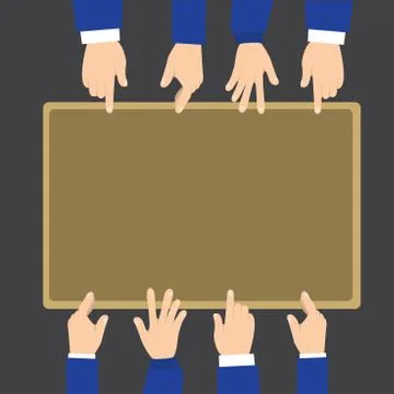 Flat design business Vector Illustration concept Empty copy text for esp Web 库存插图