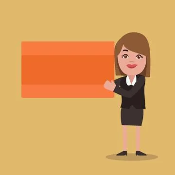 Flat design business Vector Illustration Empty template for Layout for Illustrazione stock