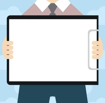 Flat design business Vector Illustration concept Empty copy space modern Stock Illustration