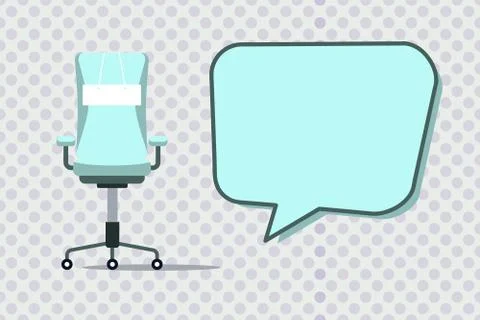Flat design business Vector Illustration concept Empty template copy space text Stock Illustration