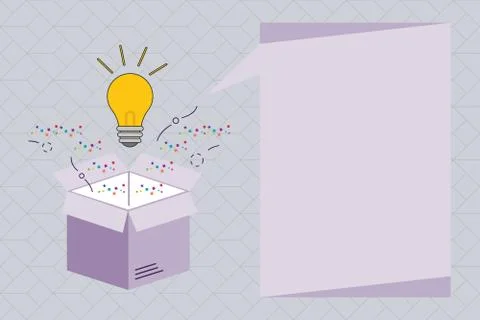 Flat design business Vector Illustration concept Empty copy space modern Illustrazione stock