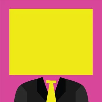Flat design business Vector Illustration Empty template for Layout for Illustrazione stock