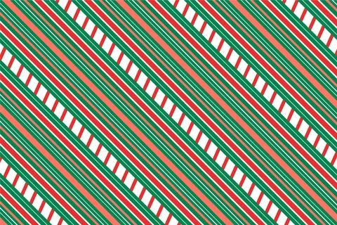 Flat design candy cane background Stock Illustration