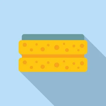 Flat design cheese blocks illustration Ilustración de archivo