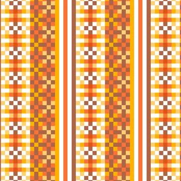 Flat design colorful geometric pattern Stock Illustration