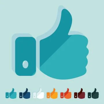 Flat design. cool Stock Illustration