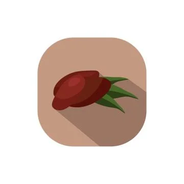 Flat design dates Stock Illustration