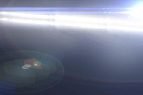 Flat design digital lens flare effect is showing over dark gradient background, Stock Photos