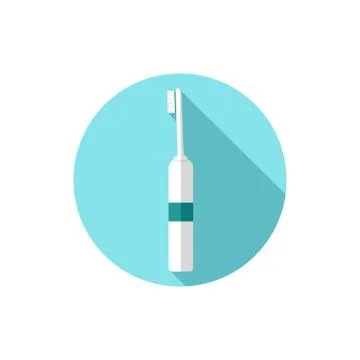 Flat design Electric Toothbrush Stock Illustration