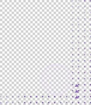 Flat design is featuring purple wireframe sphere with dots, triangles, bars on Illustrazione stock