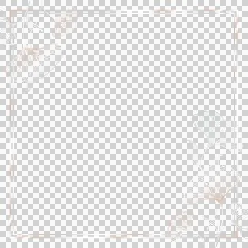 Flat design frame is showing rose-gold gradient, leaf clusters on transparent 스톡 일러스트