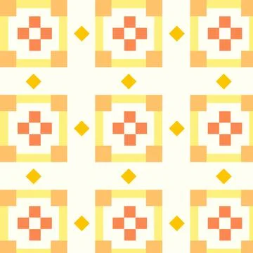 Flat design geometric pattern Stock Illustration