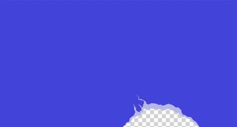 Flat design graphic showing jagged mountain silhouette with lighter rim on Stock Illustration