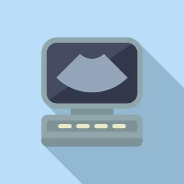 Flat design illustration of vintage computer 스톡 일러스트