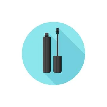 Flat design Mascara Stock Illustration