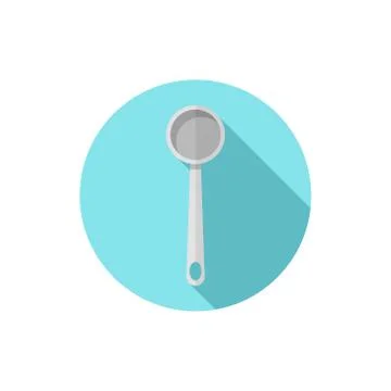 Flat design Measuring Spoon Stock Illustration