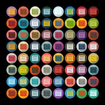 Flat design: mixer controller Ilustración de archivo