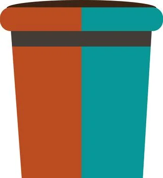 Flat Design Potted Plant Vector Illustration Stock Illustration