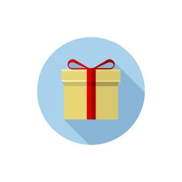 Flat design Present Stock Illustration