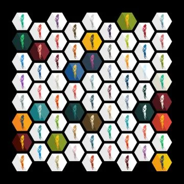 Flat design: prosthetic Illustrazione stock