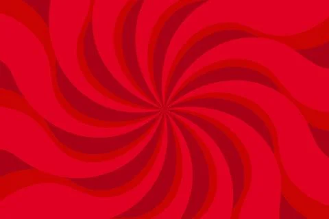 Flat design red swirl background Stock Illustration
