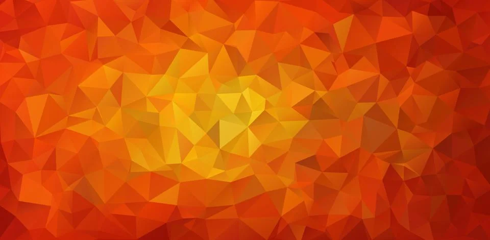 Flat design. Red triangle background Stock Illustration