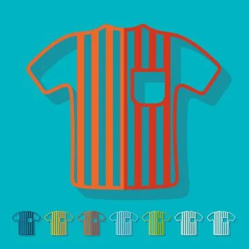 Flat design: referee Stock Illustration