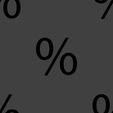 Flat design. Seamless gray pattern. Illustrazione stock