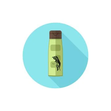 Flat design Shampoo Stock Illustration