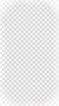 Flat design showing rounded rectangle placeholder card with swirl accents on Illustrazione stock