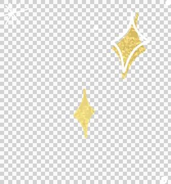 Flat design showing sparkles on transparent field, featuring diamond, teardrop, Stock Illustration