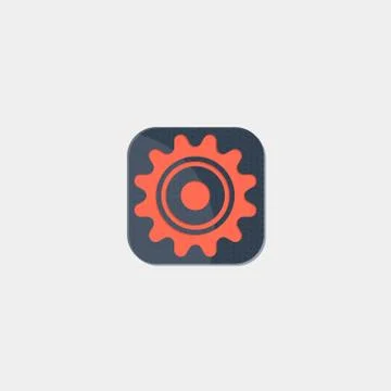 Flat design style concept icons for graphic and web design. Stock Illustration